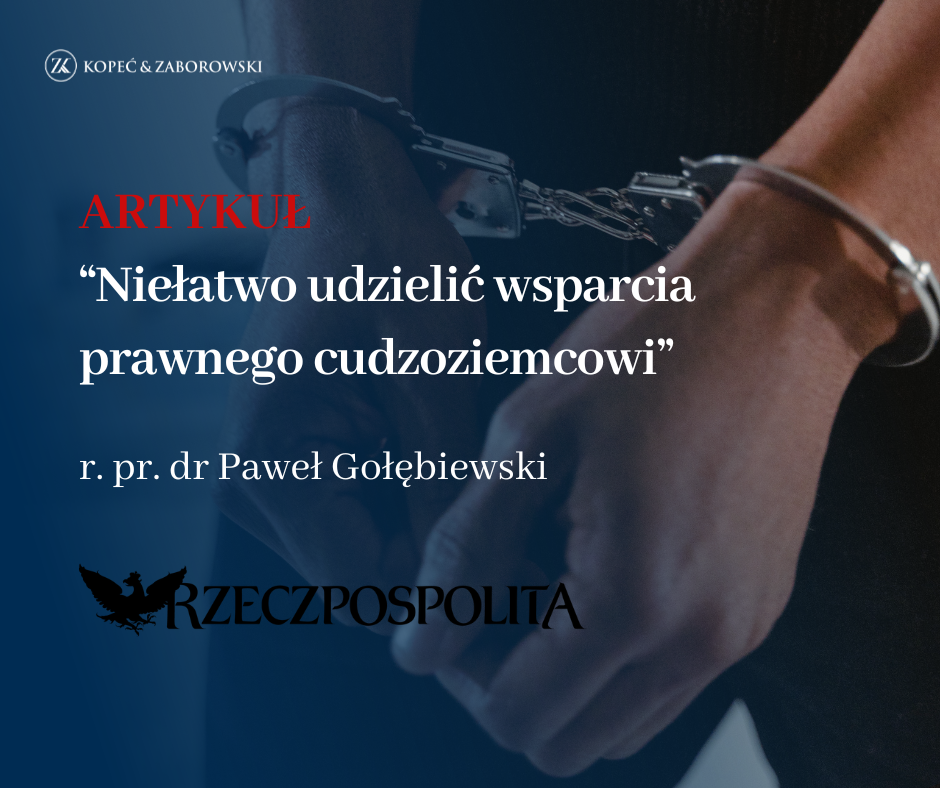 Prawne wyzwania przy zatrzymaniu cudzoziemców